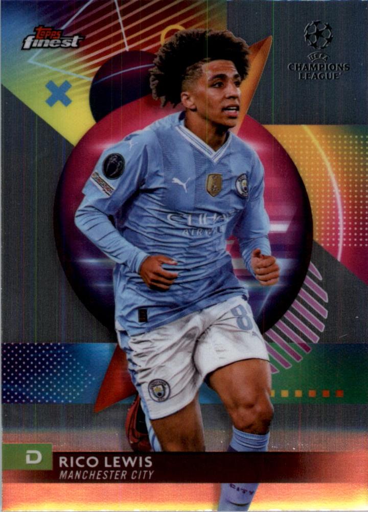 #116 Rico Lewis - Manchester City - 2023-24 Finest UEFA Club Competitions Soccer