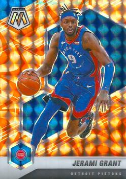#116 Jerami Grant - Detroit Pistons - 2020-21 Panini Mosaic - Mosaic Reactive Orange Basketball