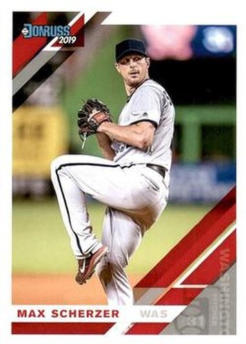 #116 Max Scherzer - Washington Nationals - 2019 Donruss Baseball