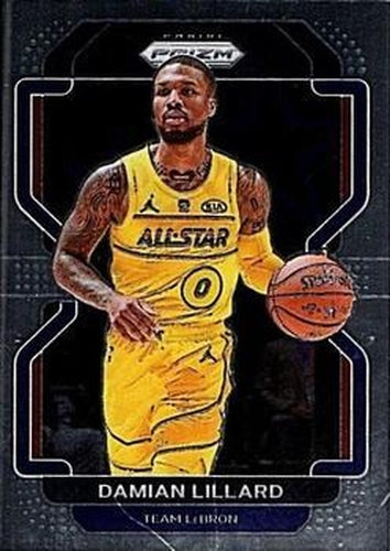 #116b Damian Lillard - Portland Trail Blazers - 2021-22 Panini Prizm Basketball