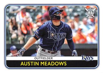 #117 Austin Meadows - Tampa Bay Rays - 2020 Topps Big League Baseball
