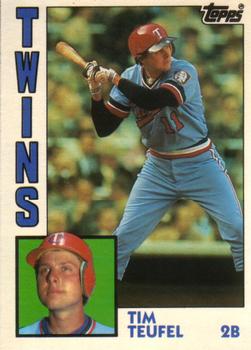 #117T Tim Teufel - Minnesota Twins - 1984 Topps Traded Baseball