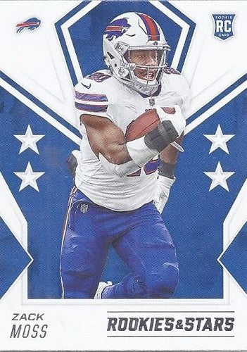 #117 Zack Moss - Buffalo Bills - 2020 Panini Rookies & Stars Football