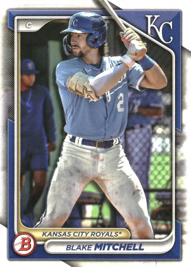#BP-117 Blake Mitchell - Kansas City Royals - 2024 Bowman - Prospects Baseball