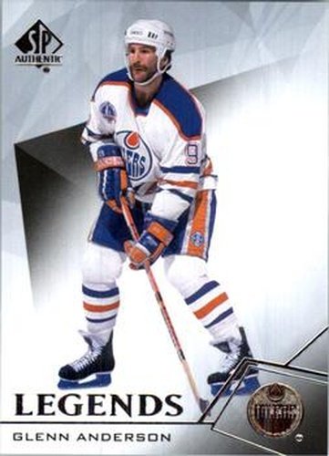 #117 Glenn Anderson - Edmonton Oilers - 2015-16 SP Authentic Hockey