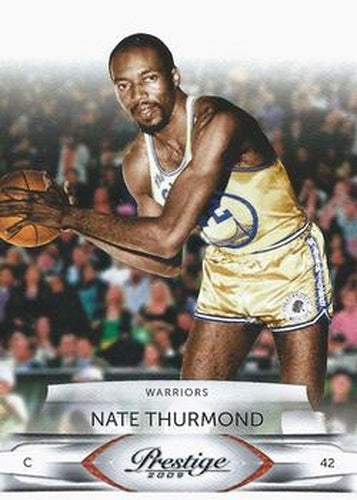 #117 Nate Thurmond - San Francisco Warriors - 2009-10 Panini Prestige Basketball