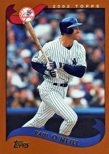 #117 Paul O'Neill - New York Yankees - 2002 Topps Baseball