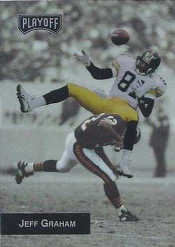 #117 Jeff Graham - Pittsburgh Steelers - 1993 Playoff Football