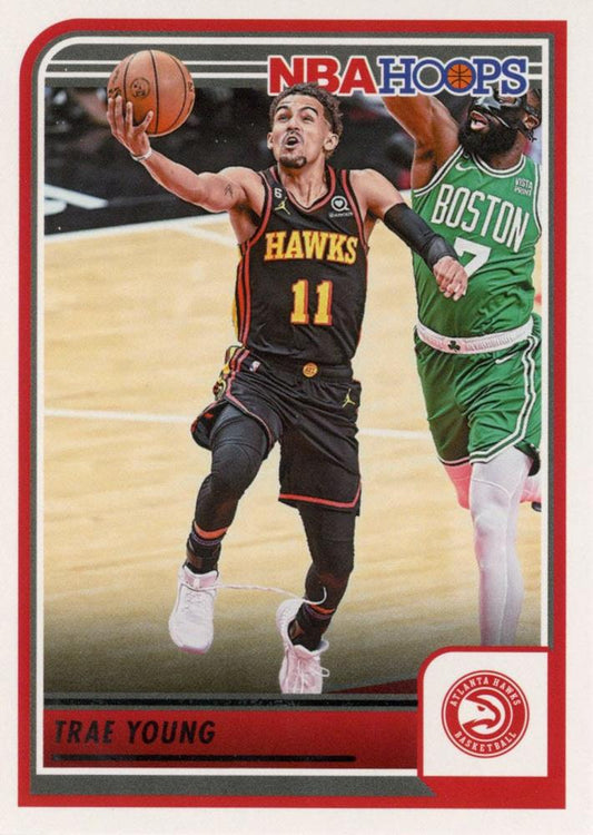 #117 Trae Young - Atlanta Hawks - 2023-24 Hoops Basketball
