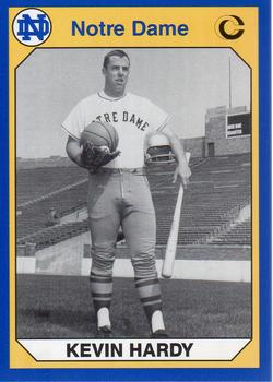 #117 Kevin Hardy - Notre Dame Fighting Irish - 1990 Collegiate Collection Notre Dame Football