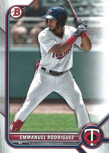 #BP-117 Emmanuel Rodriguez - Minnesota Twins - 2022 Bowman - Prospects Baseball