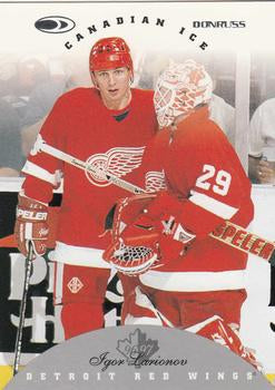 #117 Igor Larionov - Detroit Red Wings - 1996-97 Donruss Canadian Ice Hockey