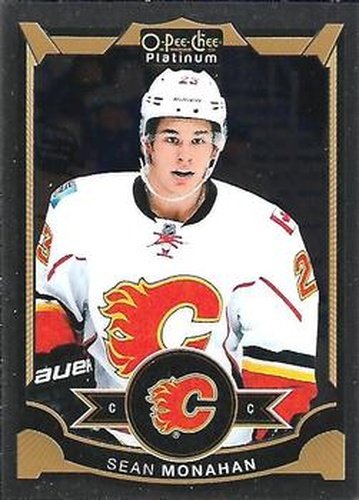 #117 Sean Monahan - Calgary Flames - 2015-16 O-Pee-Chee Platinum Hockey