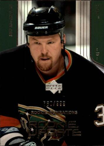 #117 Jeff MacMillan - Dallas Stars - 2003-04 Upper Deck Rookie Update Hockey