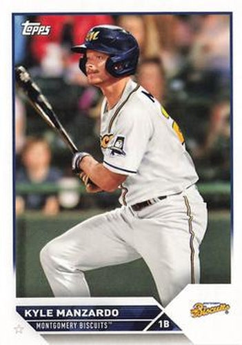 #PD-117 Kyle Manzardo - Montgomery Biscuits - 2023 Topps Pro Debut Baseball