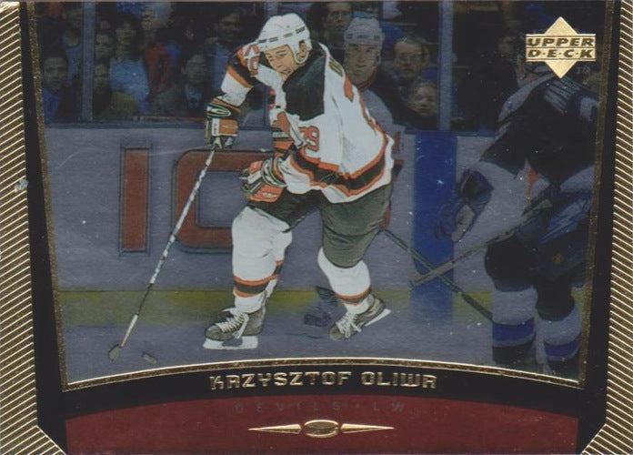 #117 Krzysztof Oliwa - New Jersey Devils - 1998-99 Upper Deck Gold Reserve Hockey