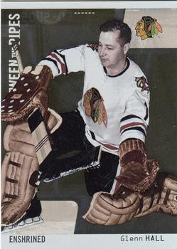 #117 Glenn Hall - Chicago Blackhawks - 2002-03 Be a Player Between the Pipes Hockey