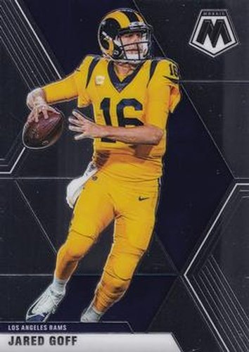 #117 Jared Goff - Los Angeles Rams - 2020 Panini Mosaic Football