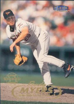 #117 Randy Myers - Toronto Blue Jays - 1998 Fleer Tradition Baseball
