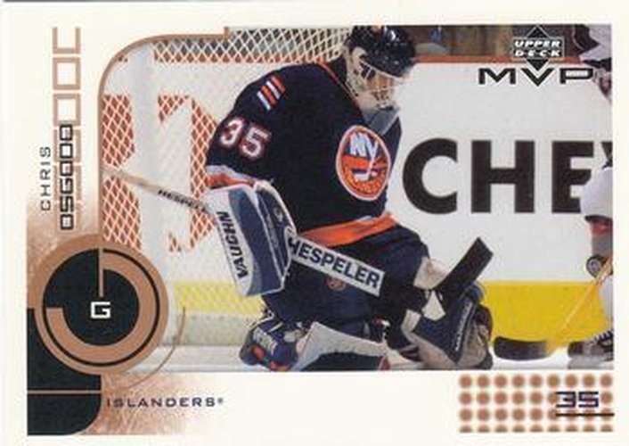 #117 Chris Osgood - New York Islanders - 2002-03 Upper Deck MVP Hockey