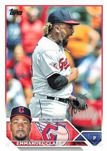 #117 Emmanuel Clase - Cleveland Guardians - 2023 Topps Baseball