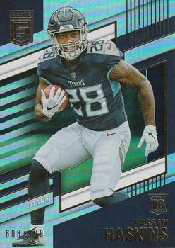 #117 Hassan Haskins - Tennessee Titans - 2022 Donruss Elite Football