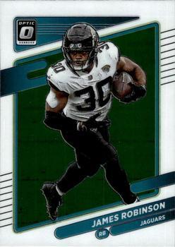 #117 James Robinson - Jacksonville Jaguars - 2021 Donruss Optic Football