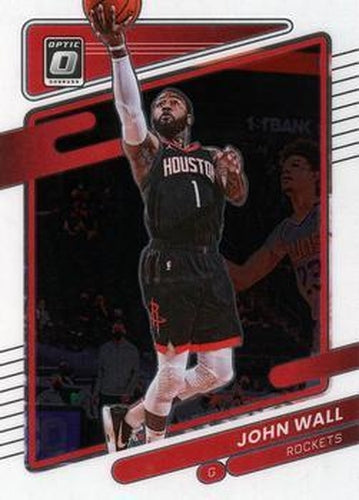 #117 John Wall - Houston Rockets - 2021-22 Donruss Optic Basketball