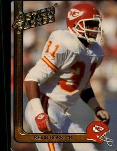 #117 Kevin Ross - Kansas City Chiefs - 1991 Action Packed Football