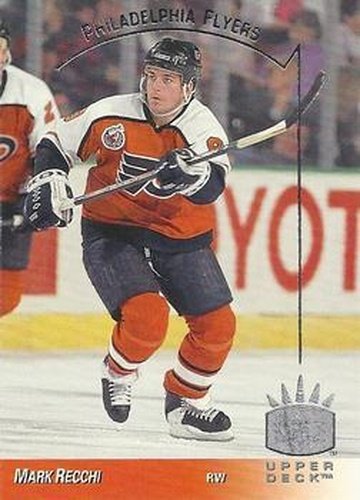 #117 Mark Recchi - Philadelphia Flyers - 1993-94 Upper Deck - SP Hockey