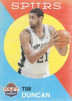 #117 Tim Duncan - San Antonio Spurs - 2011-12 Panini Past & Present Basketball