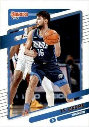 #117 Ty Jerome - Oklahoma City Thunder - 2021-22 Donruss Basketball