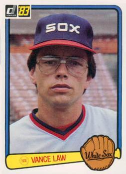 #117 Vance Law - Chicago White Sox - 1983 Donruss Baseball