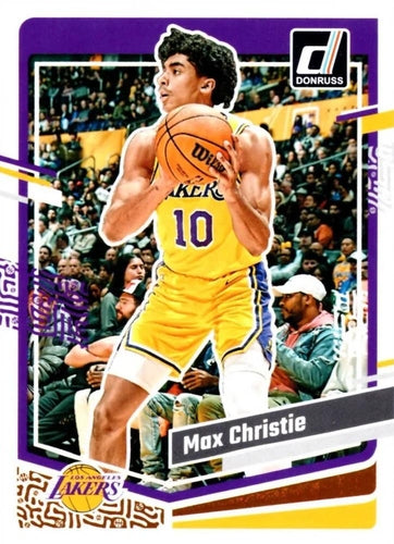 #117 Max Christie - Los Angeles Lakers - 2023-24 Donruss Basketball