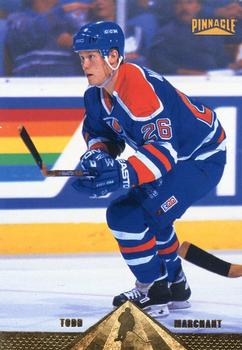 #117 Todd Marchant - Edmonton Oilers - 1996-97 Pinnacle Hockey