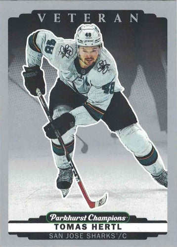 #117 Tomas Hertl - San Jose Sharks - 2022-23 Parkhurst Champions - Silver Hockey