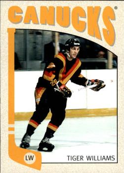 #117 Tiger Williams - Vancouver Canucks - 2004-05 In The Game Franchises Canadian Hockey