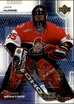 #117 Jani Hurme - Ottawa Senators - 2000-01 Upper Deck Pros & Prospects Hockey