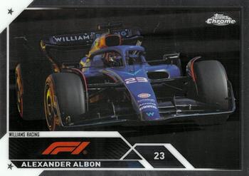 #117 Alexander Albon - Williams Racing - 2023 Topps Chrome Formula 1 Racing