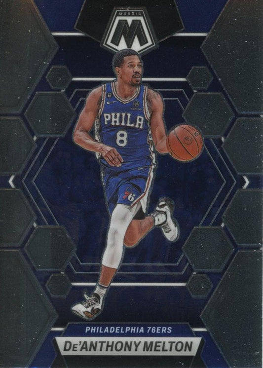 #117 De'Anthony Melton - Philadelphia 76ers - 2022-23 Panini Mosaic Basketball