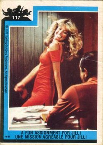 #117 A Fun Assignment For Jill! - 1977 O-Pee-Chee Charlie's Angels