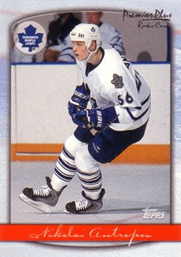 #117 Nikolai Antropov - Toronto Maple Leafs - 1999-00 Topps Premier Plus Hockey