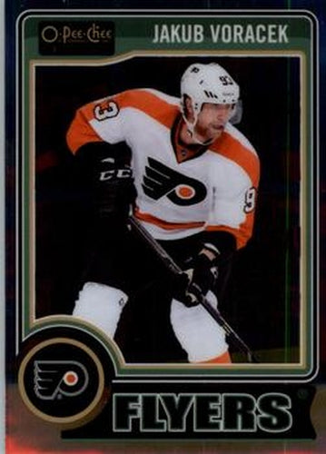 #117 Jakub Voracek - Philadelphia Flyers - 2014-15 O-Pee-Chee Platinum Hockey
