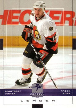 #117 Radek Bonk - Ottawa Senators - 1999-00 Upper Deck Wayne Gretzky Hockey