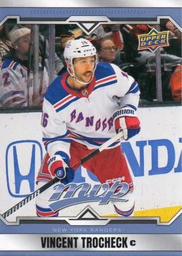 #117 Vincent Trocheck - New York Rangers - 2024-25 Upper Deck MVP Hockey