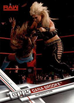 #117 Dana Brooke - 2017 Topps WWE Then Now Forever Wrestling