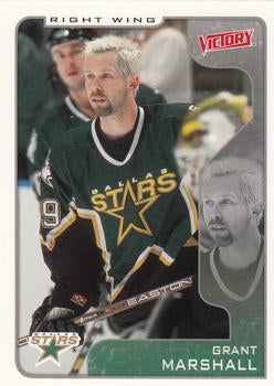 #117 Grant Marshall - Dallas Stars - 2001-02 Upper Deck Victory Hockey