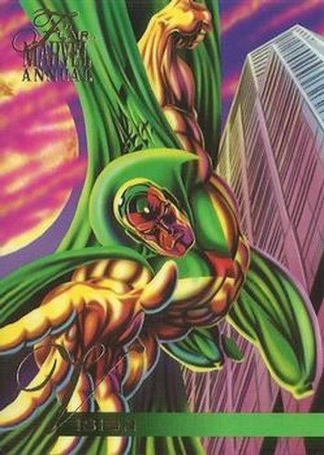 #117 Vision - 1995 Flair Marvel Annual