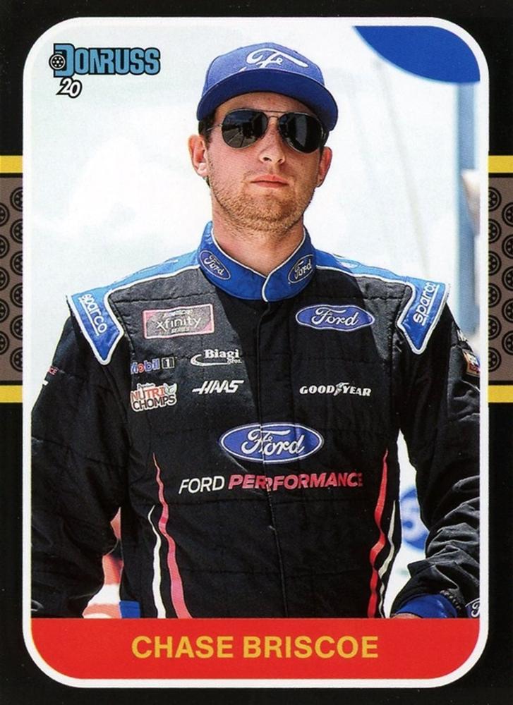 #117 Chase Briscoe - Stewart-Haas Racing with Biagi DenBeste - 2020 Donruss Racing