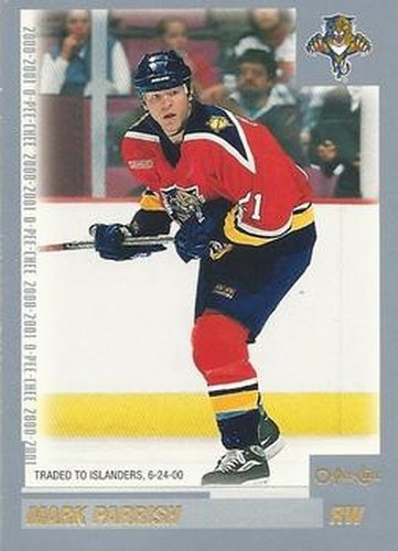 #117 Mark Parrish - New York Islanders - 2000-01 O-Pee-Chee Hockey